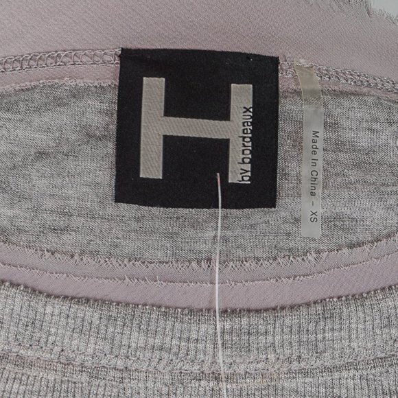 NWT long sleeve T with chiffon - S - Picture 3 of 3